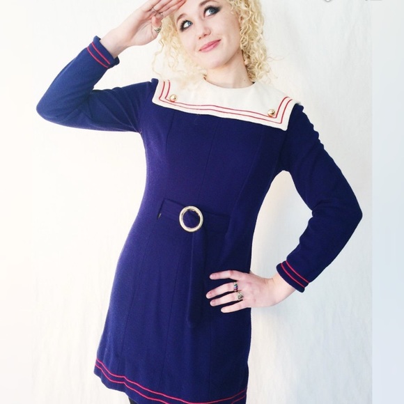 Vintage Mod dress - Picture 1 of 4